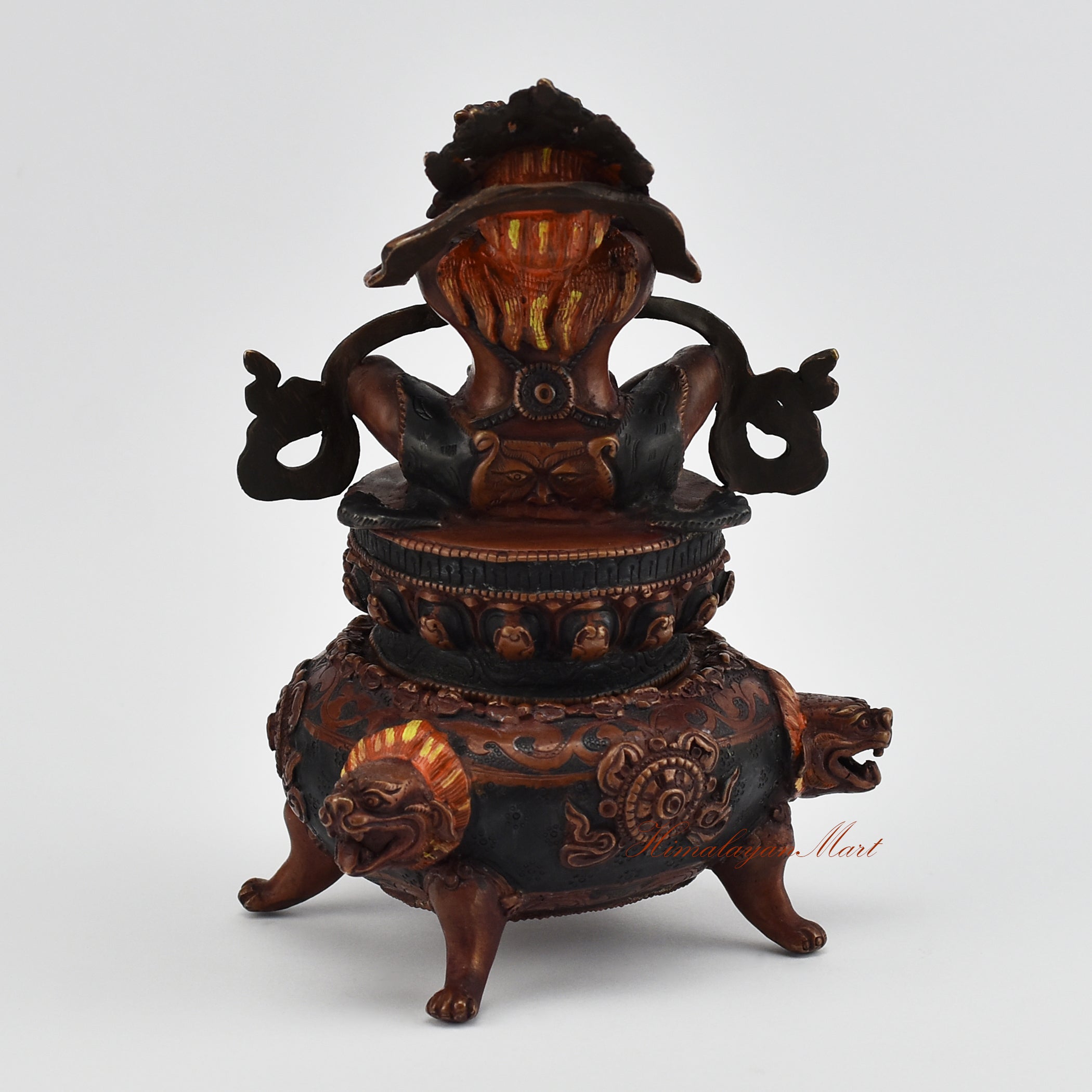 Ritual Item Mahakala Incense Burner 