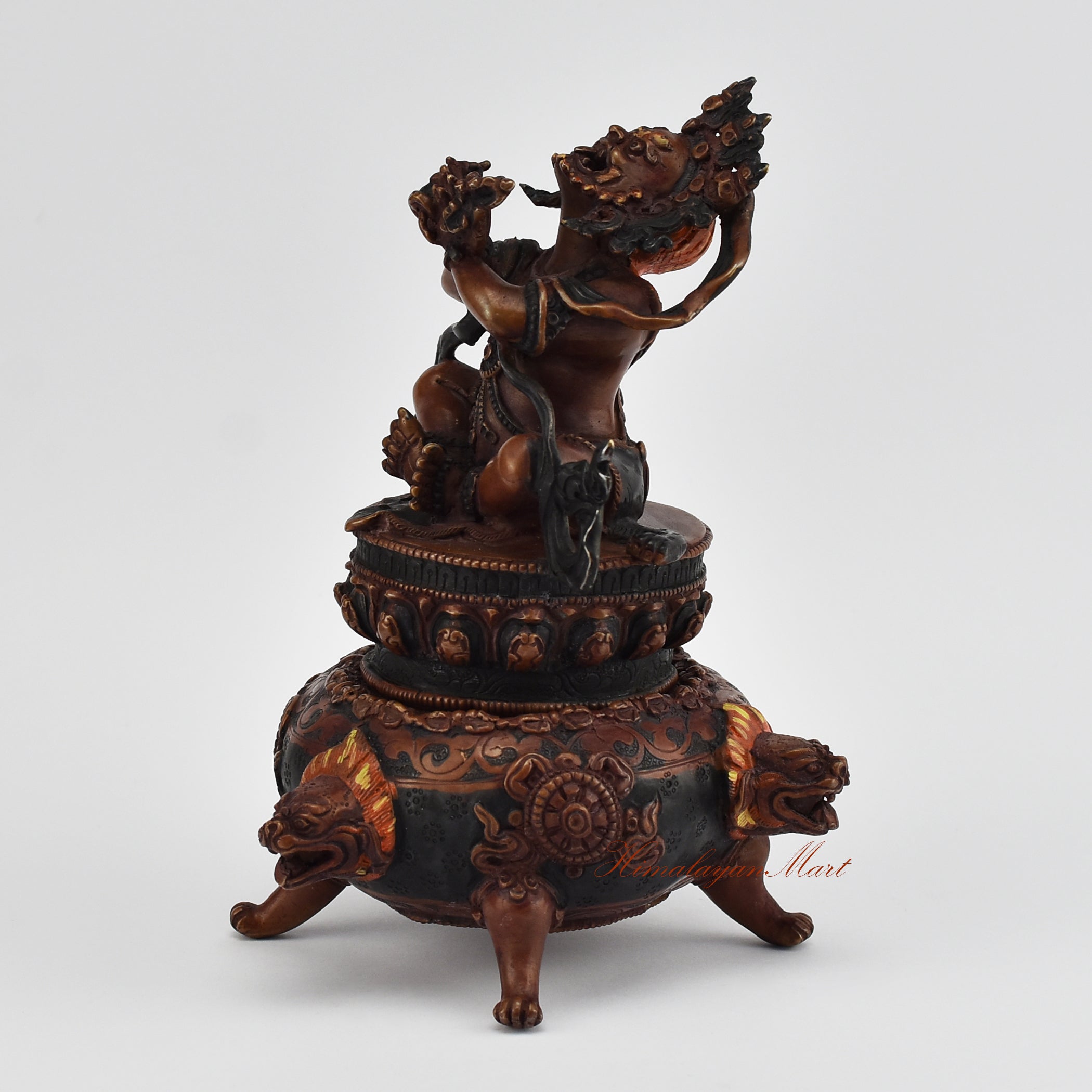 Tibetan Mahakala Incense Burner