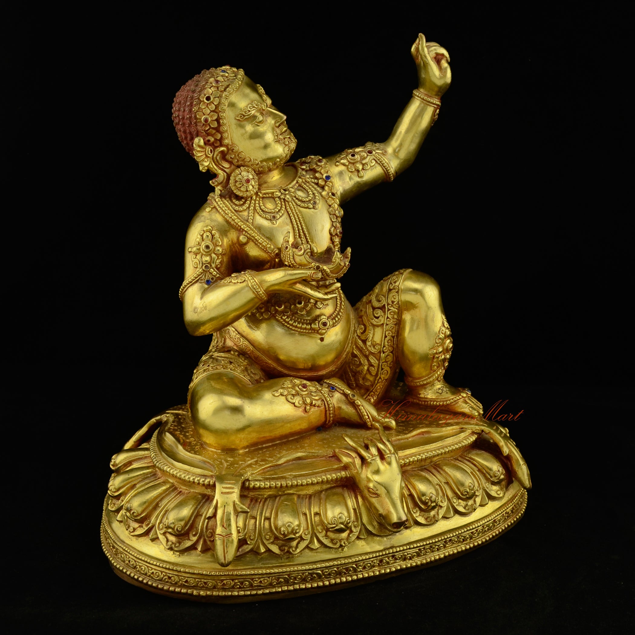 Tibetan Mahasiddha Virupa Statue