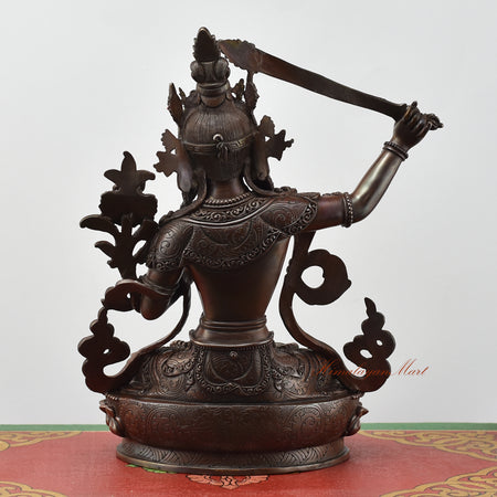 Manjushri Meditation Statue