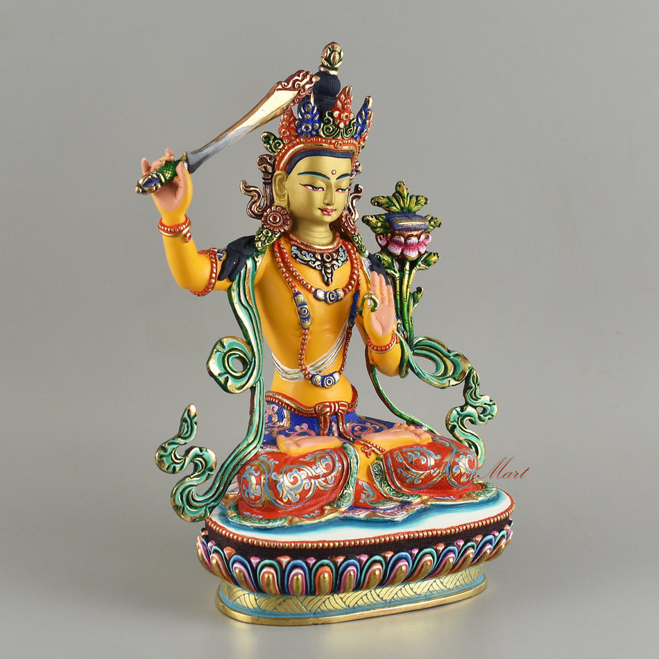 Manjushri Statue God of Wisdom