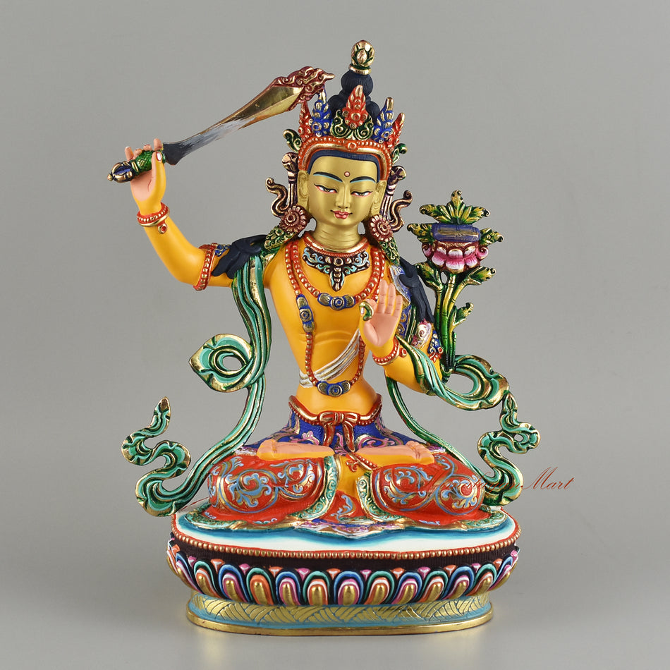 Manjushri Statue God of Wisdom