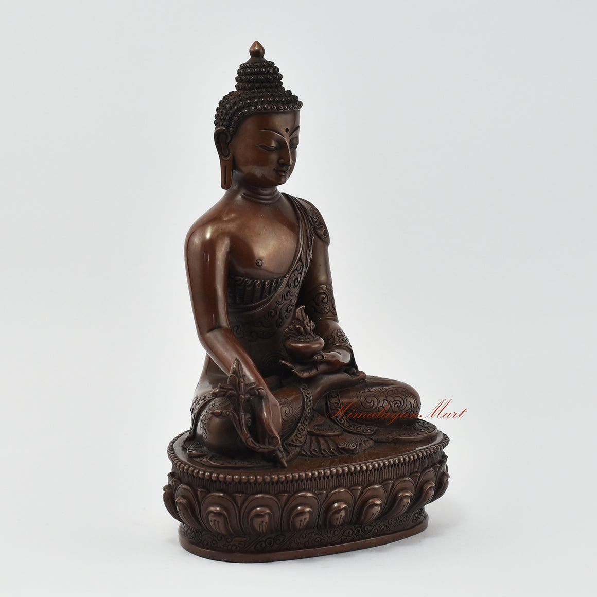 Medicine Buddha Copper Statue