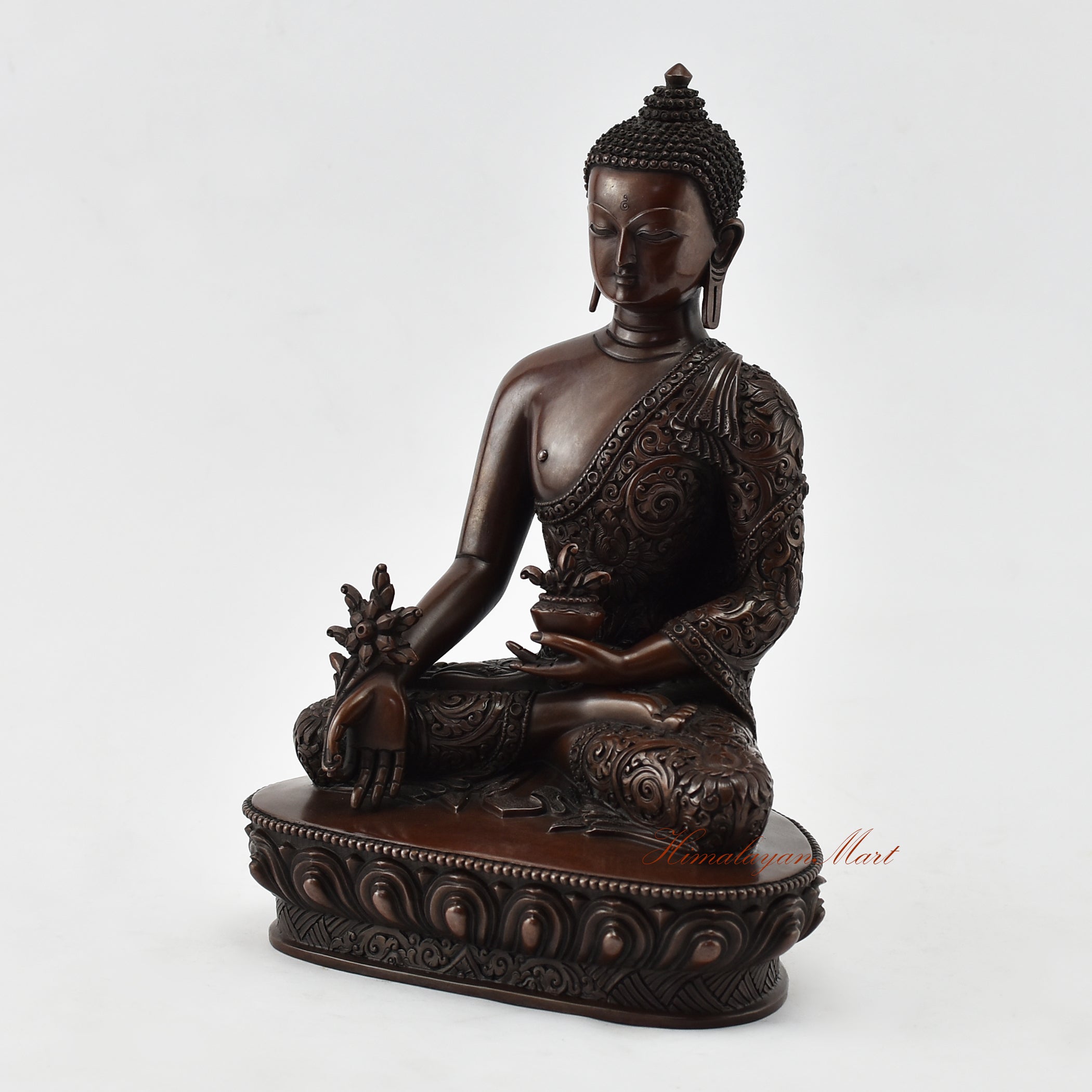 Buddhist Medicine Buddha Meditation Statue