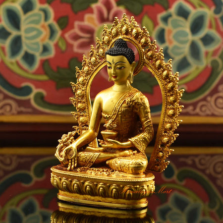 Buddhist Medicine Buddha Miniature Statue