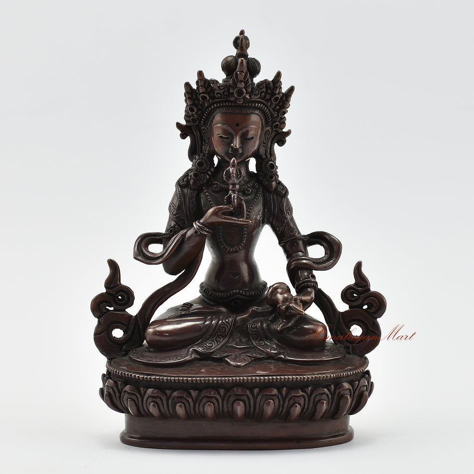 Oxidized Bajrasattva Statue