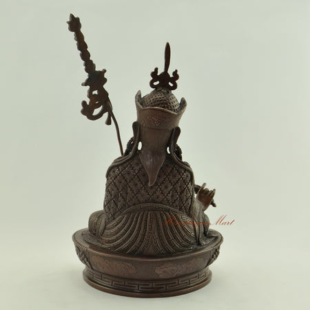 Oxidized Guru Rinpoche Statue