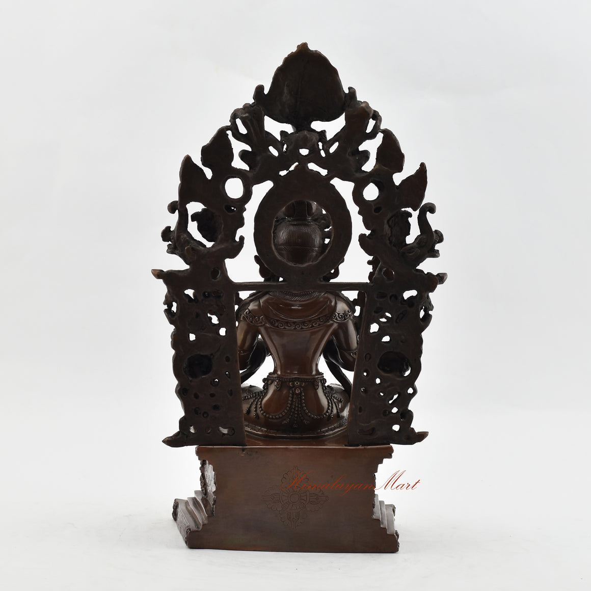 Oxidized Maitreya Buddha Statue - The Future Buddha