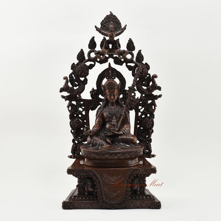 Padmasambhava on Throne Statue