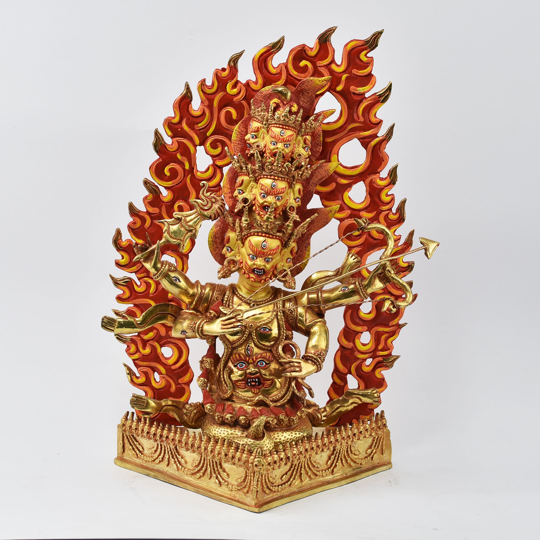 Rahula Statue Fierce Protector of Dharma – HIMALALAYAN MART