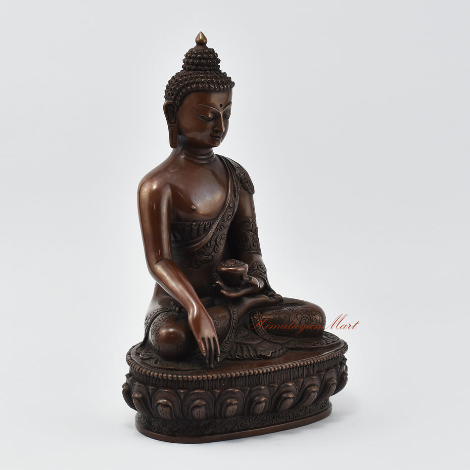 Shakyamuni Buddha Copper Statue