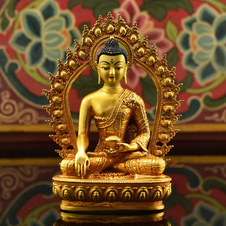 Shakyamuni Buddha Miniature Statue | Shakyamuni – A Beautifully Crafted Miniature for Altars and Shrines