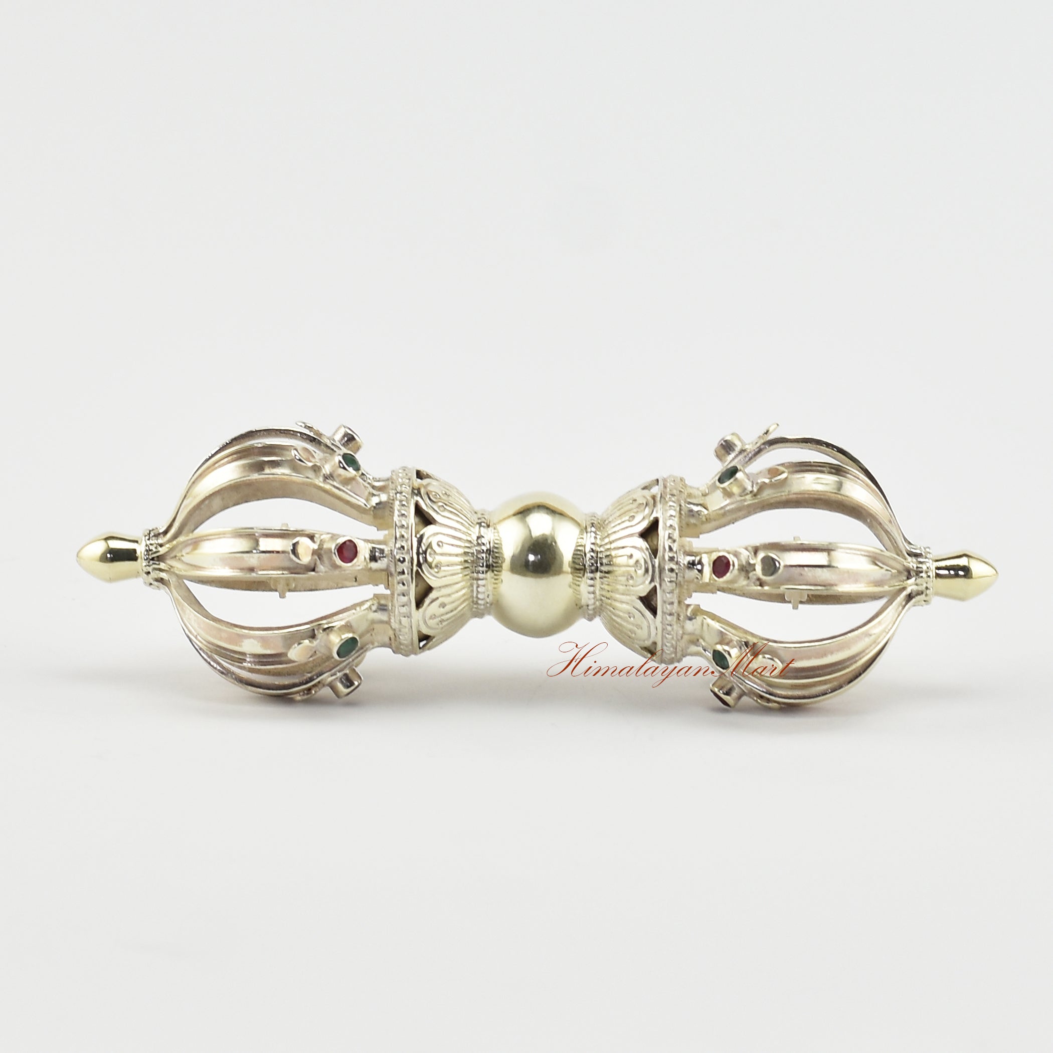 Tibetan Ritual Item Silver Vajra