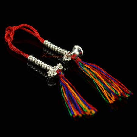 Tibetan Silver Mala Counters Set