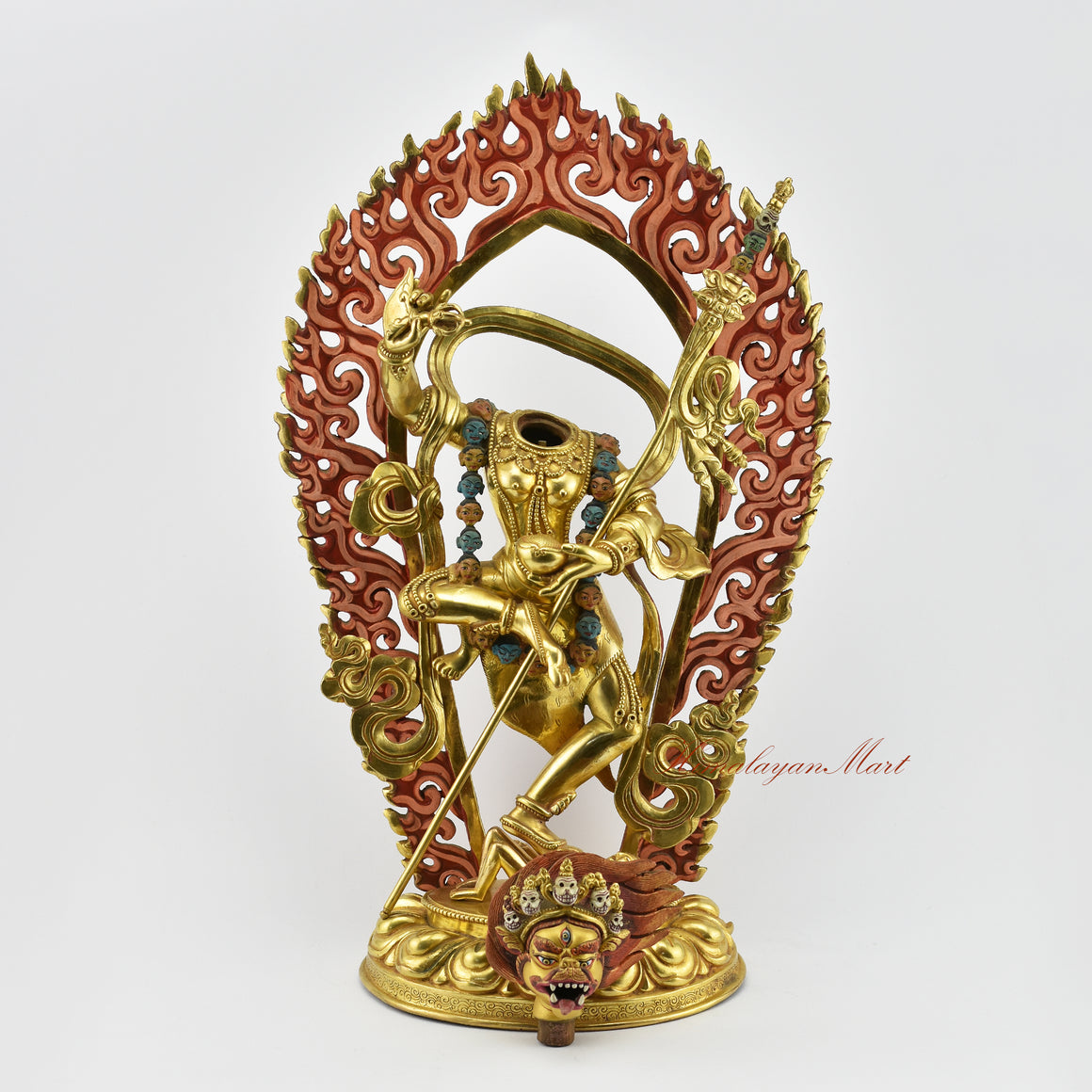 Simhamukha Dakini Statue Parts Details