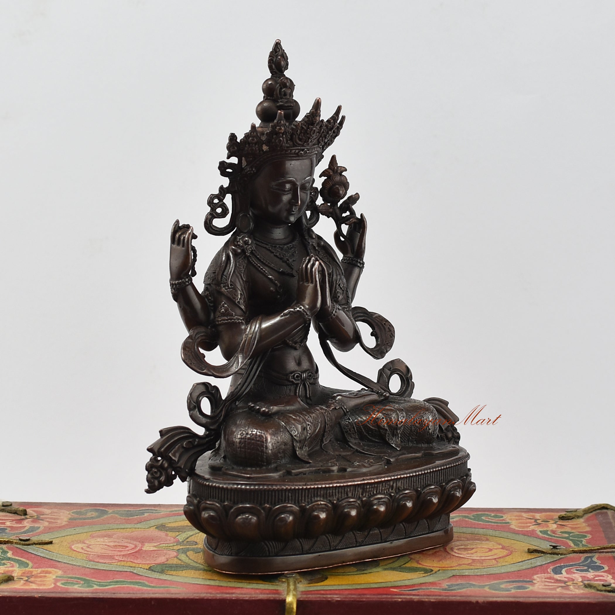 Tibetan Chenrezig Statue 