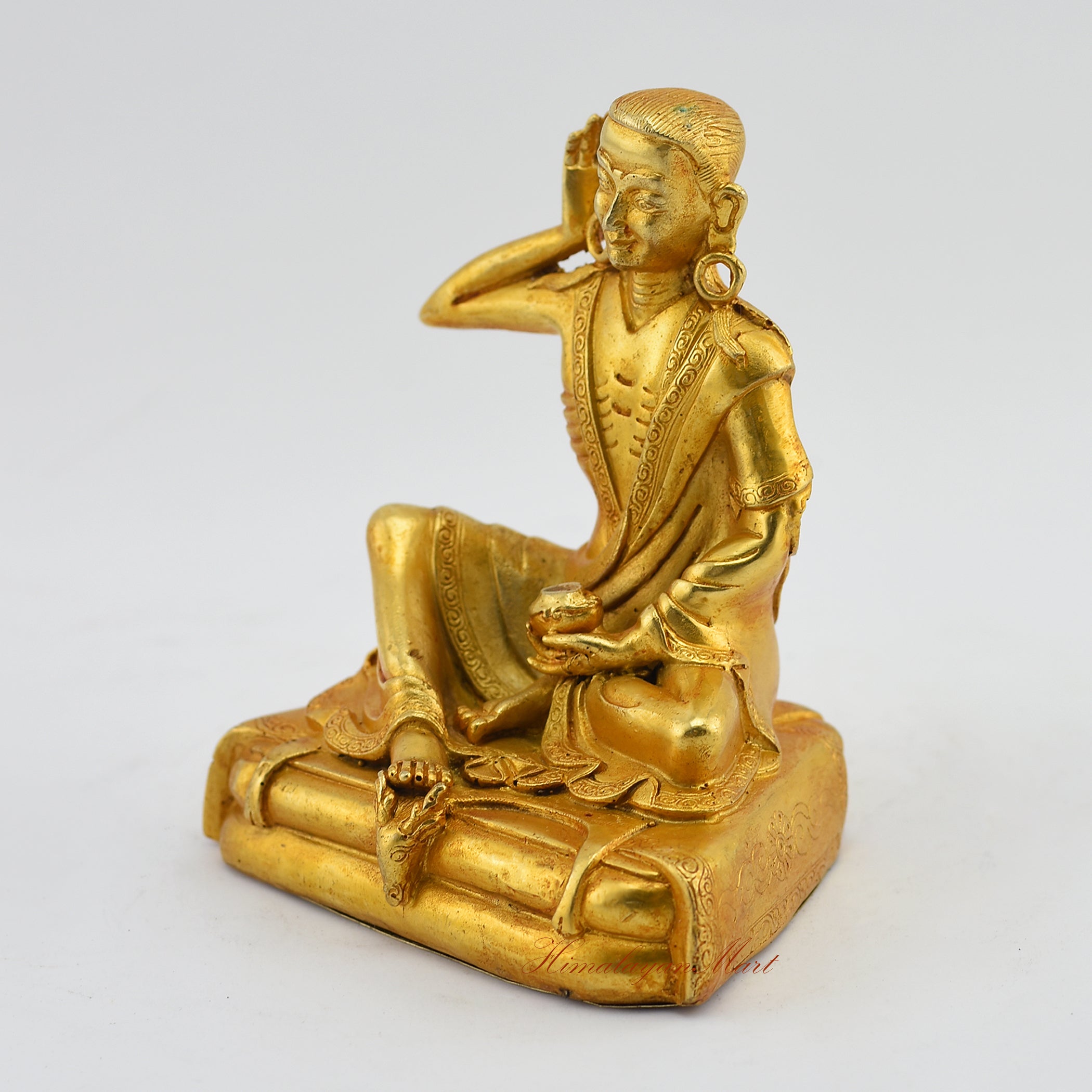 Small Buddhist Guru Milarepa Statue