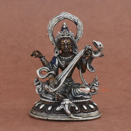 Small Saraswati Statue | Divine Saraswati – The Hindu Goddess of Knowledge, an Ideal Gift of Grace