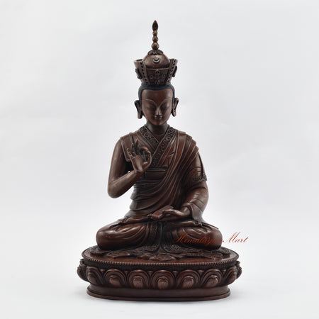 12th Karmapa – Changchub Dorje Statue | Traditionally Handcrafted Sculpture from Patan, Nepal