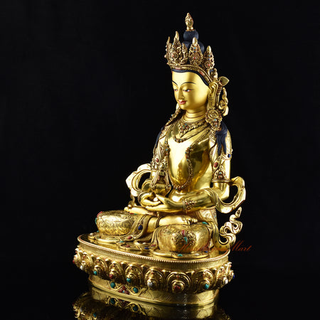 Buddhist Amitayus Aparmita Buddha Statue