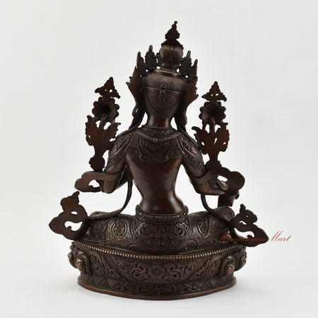 Tibetan Green Tara Statue