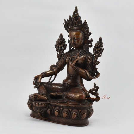 Green Tara Statue