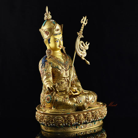 Tibetan Guru Rinpoche Statue