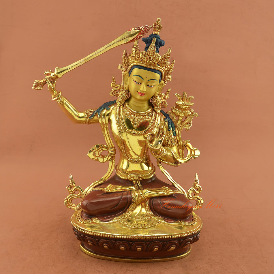 Tibetan Manjushri Statue