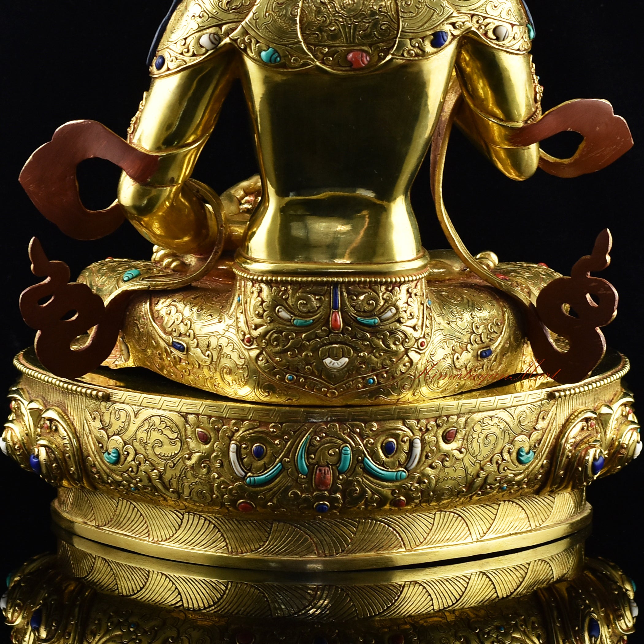 Tibetan Bajrasattva Statue Details