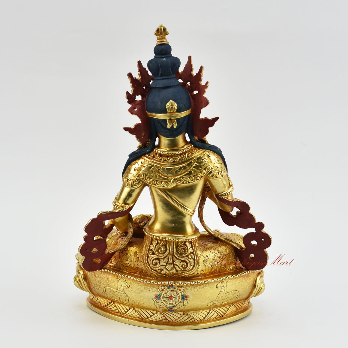 Vajrasattva Bodhisattva Statue Back Detail