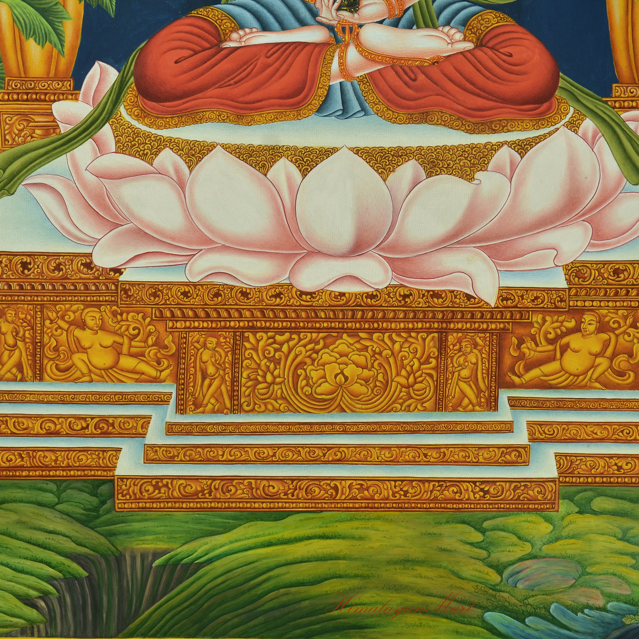 Bajrasattva Newari Thangka