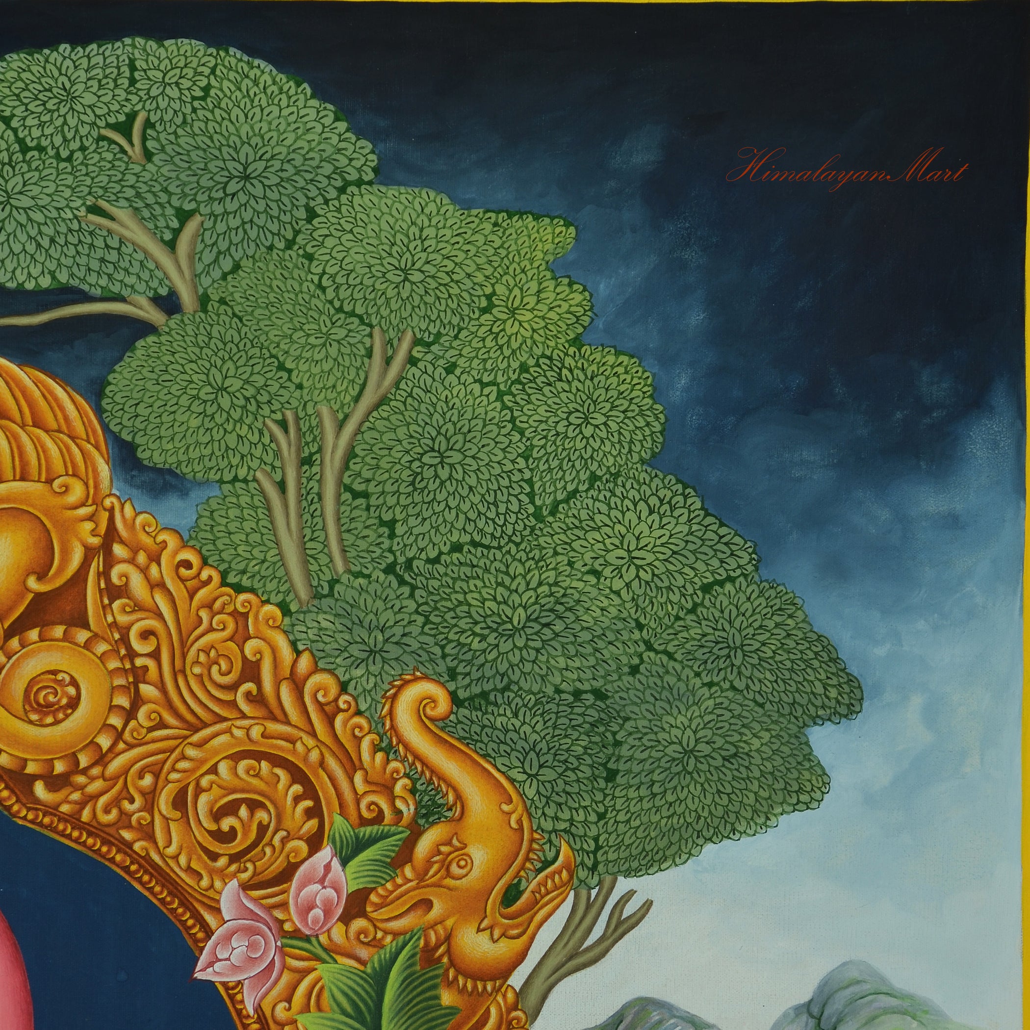 Tree Newari Thangka