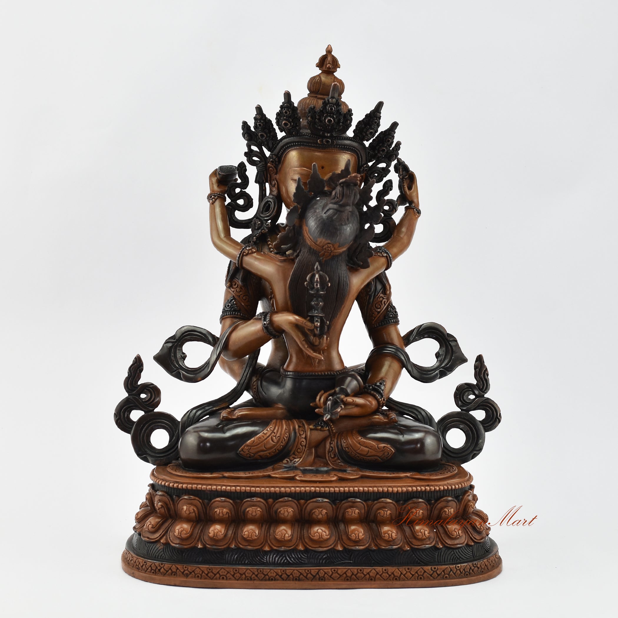 Fine Quality Buddhist Tibetan Vajrayogini popular Dakini Copper Statue in Oxidation Finish from Patan, Nepal