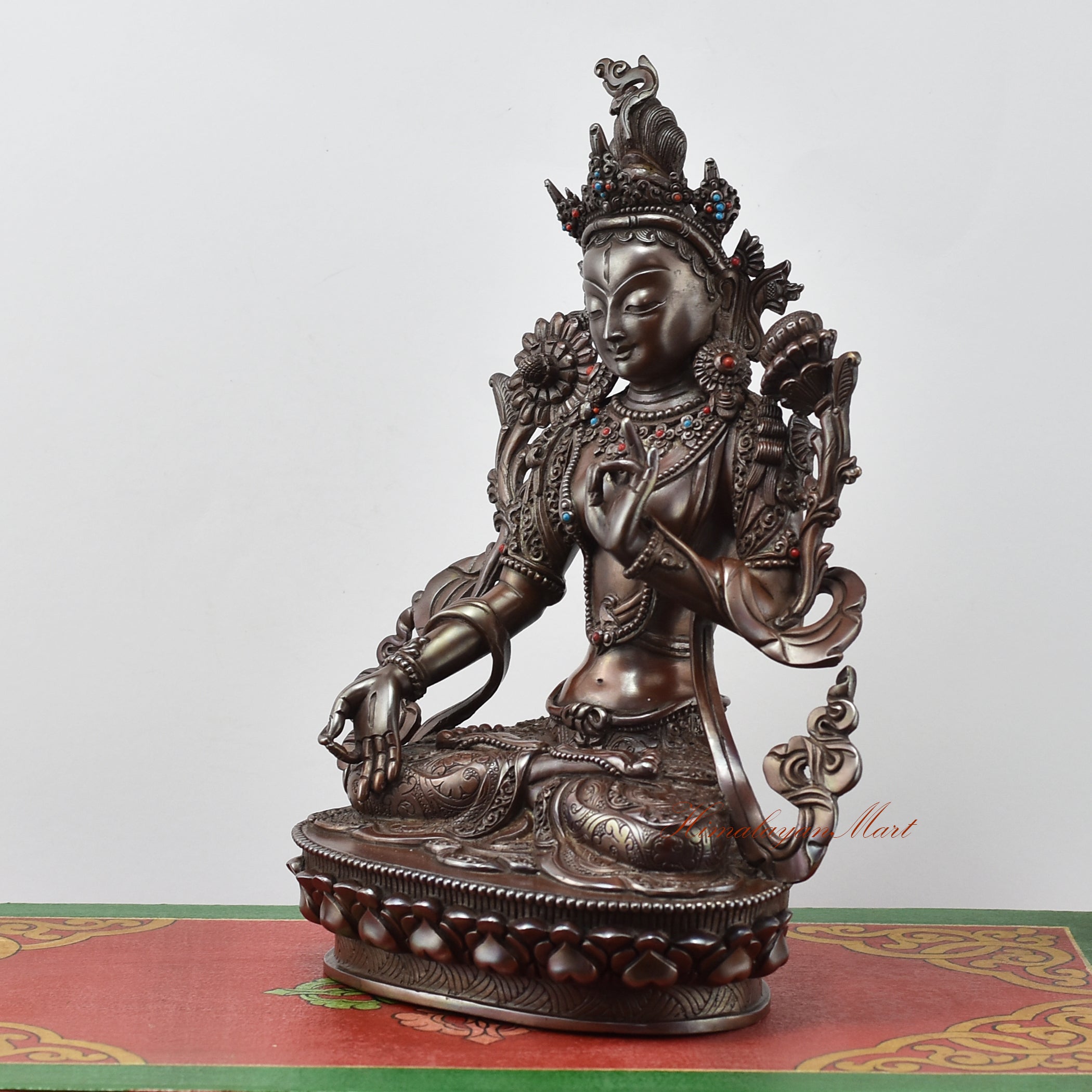 Buddhist White Tara Meditation Statue