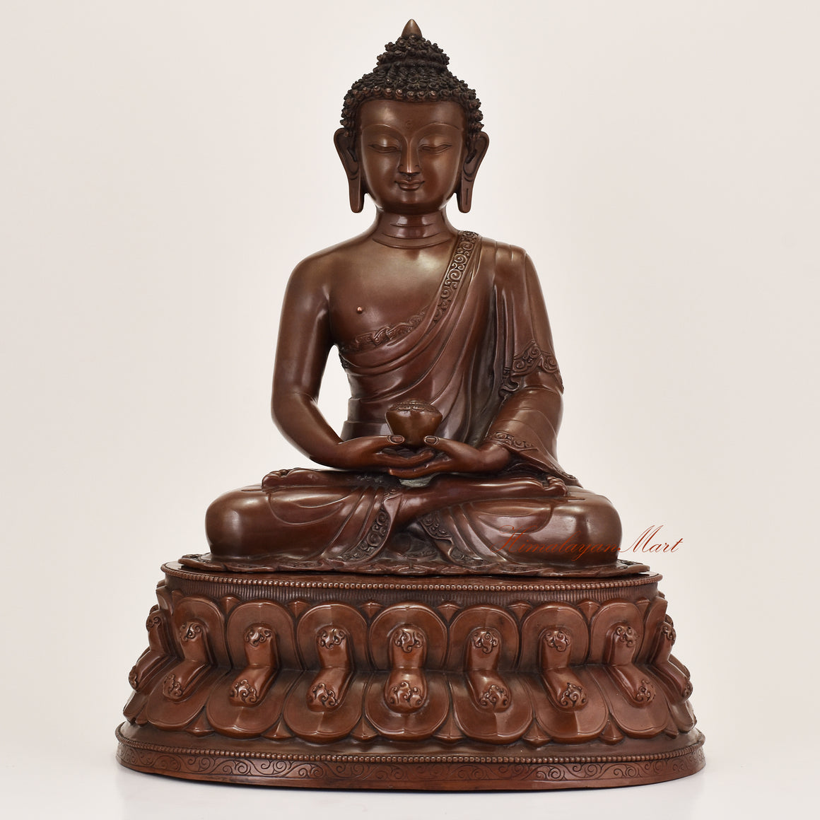Buy Buddha Statues Online – Handcrafted Amitabha Buddha sculpture in serene meditation pose