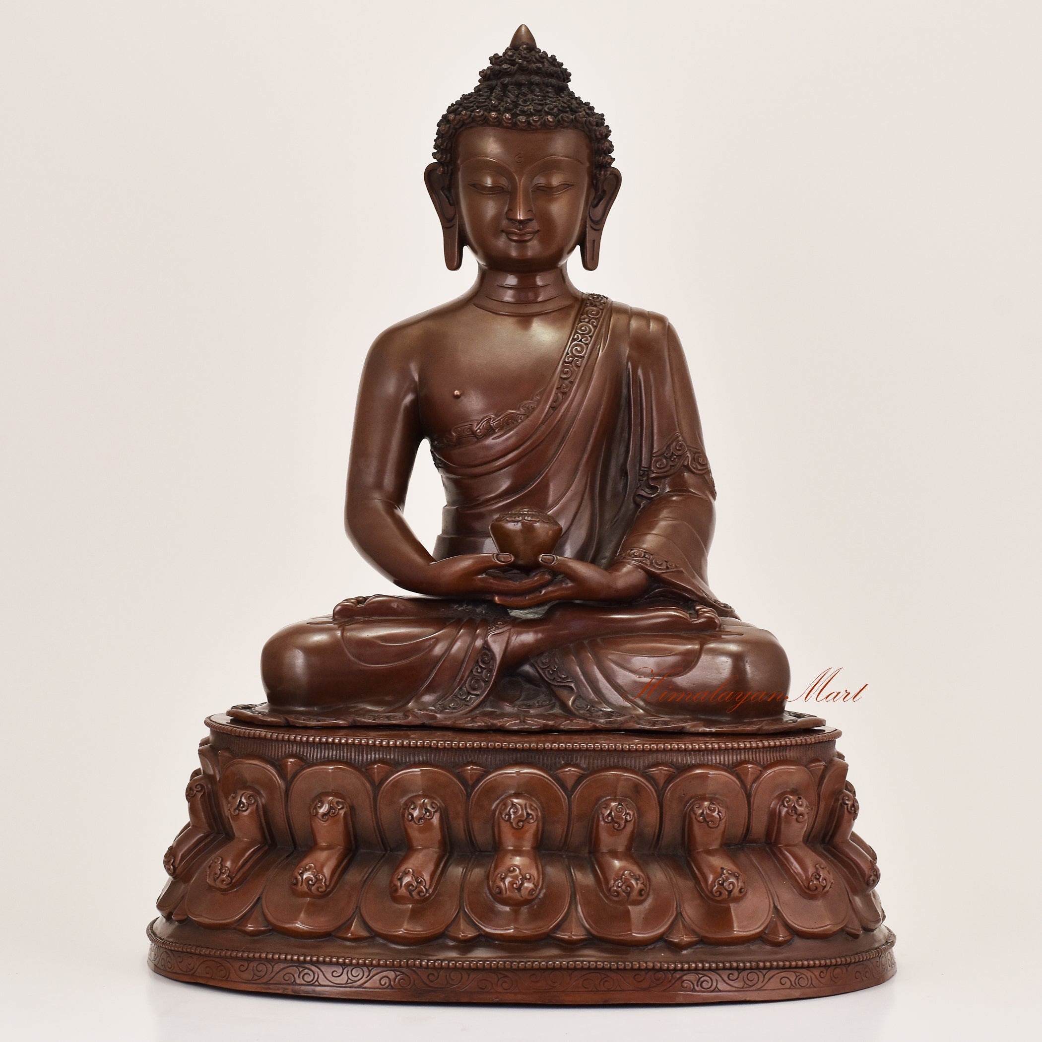 Buy Buddha Statues Online – Handcrafted Amitabha Buddha sculpture in serene meditation pose