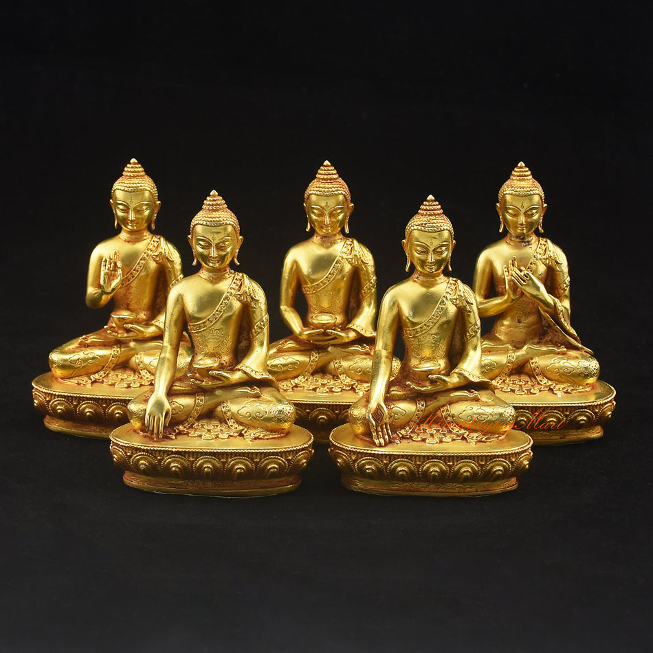 Five Buddha Set