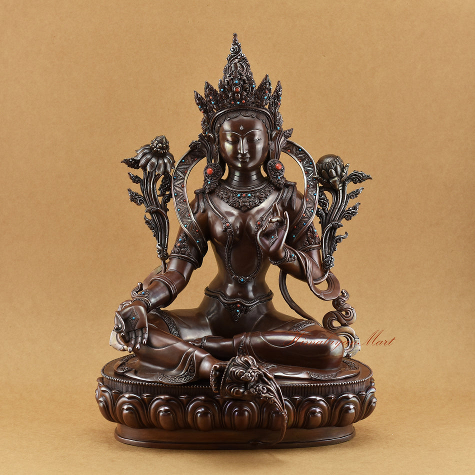 Green Tara Statue for Compassion