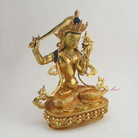 Tibetan Manjushri Statue