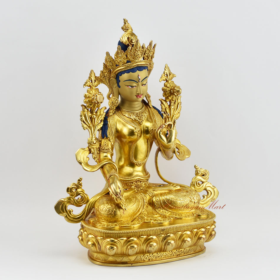 Tibetan White Tara Statue