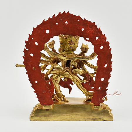 Buddhist Chakrasamvara Heruka Vajravarahi Statue