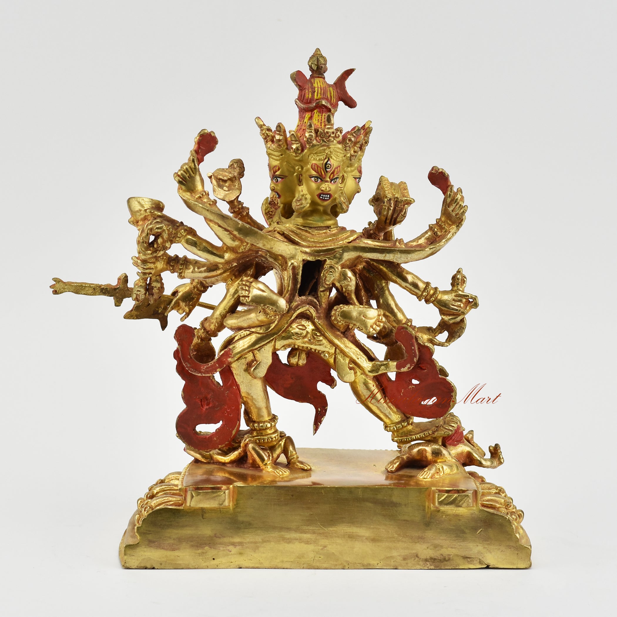 Tibetan Chakrasamvara Heruka Statue