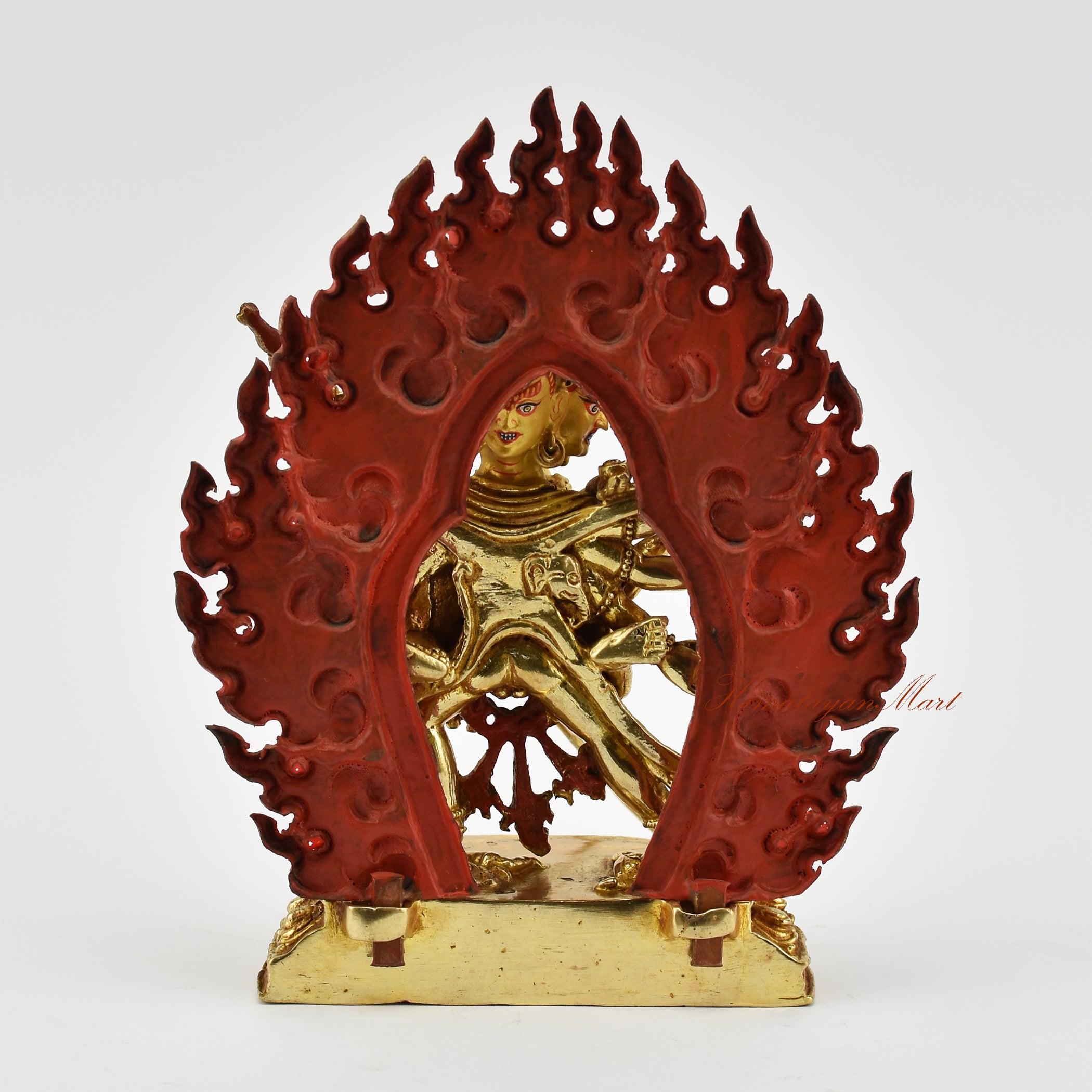 Tibetan Chakrasambara Heruka Vajravarahi Statue