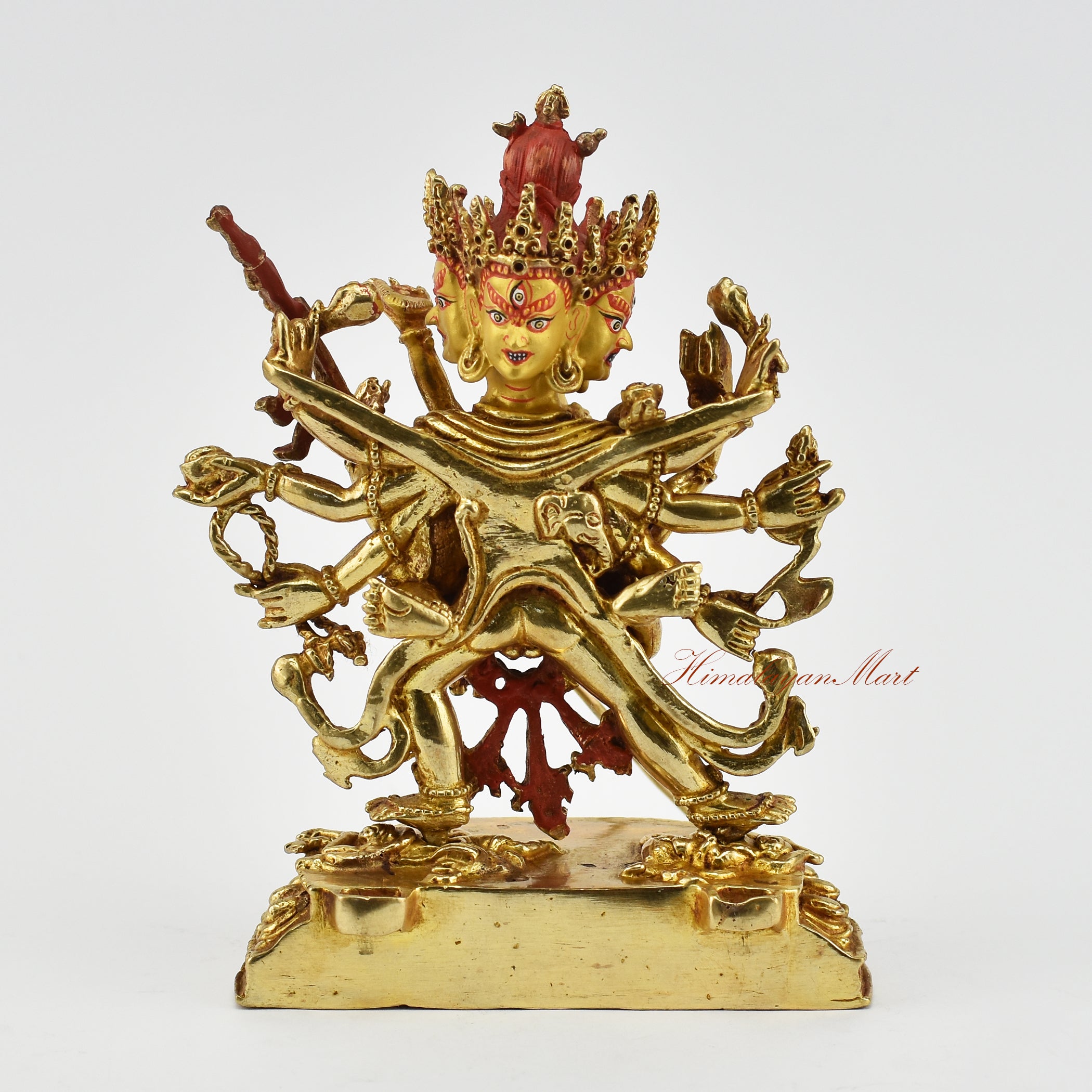 Buddhist Chakrasamvara Heruka Vajravarahi Statue