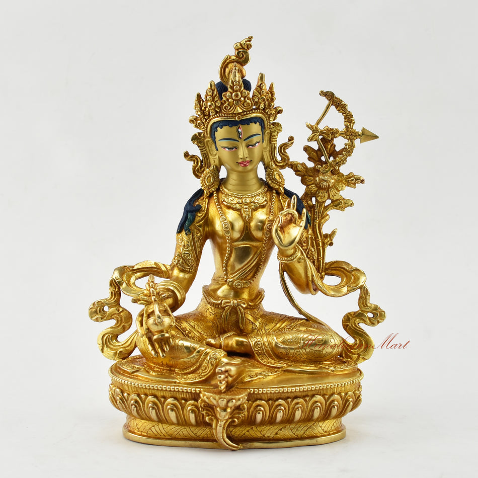 Handmade Red Tara Statue | The Female Buddha of Magnetism