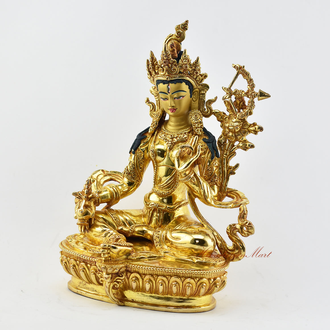 Handcrafted Red Tara Statue