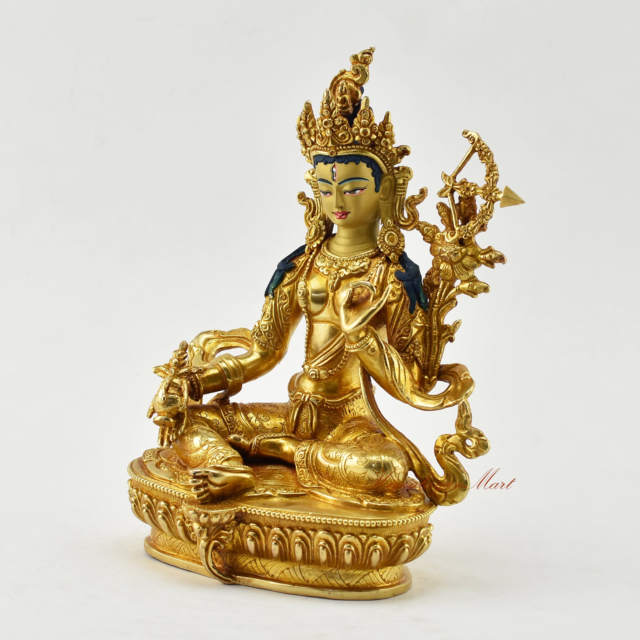 Handmade Red Tara Statue