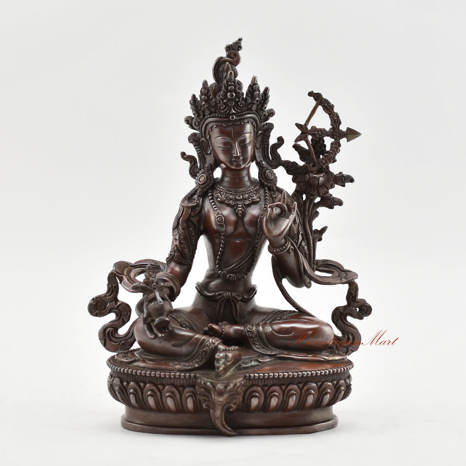 Red Tara Oxidized Statue | The Enchanting One