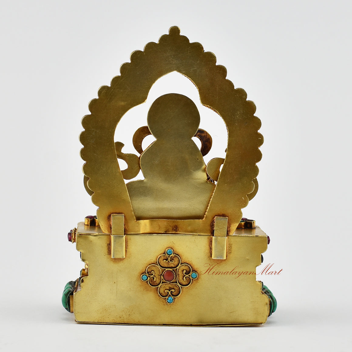 Tibetan Yellow Dzambhala Kubera Statue