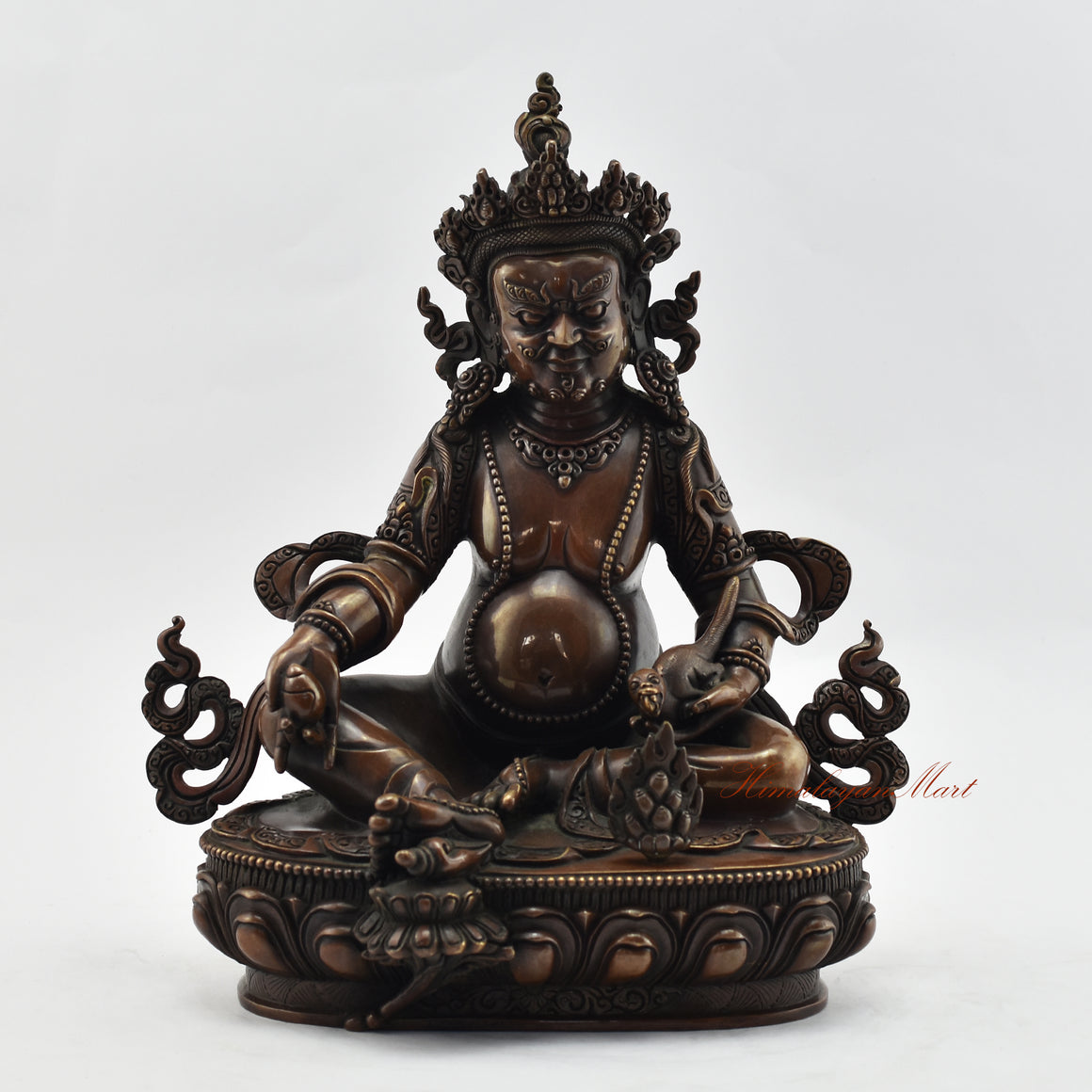 Yellow Dzambhala Statue | The Wealth Deity